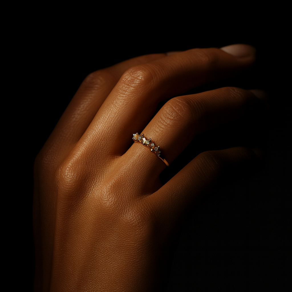 Kolczyki w kształcie gwiazdek